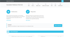 Desktop Screenshot of leussink-ombouw.nl